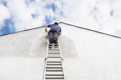 Peinture extérieure à Estevelles — façades et ravalement